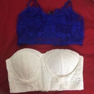 A bandeau and bralette !